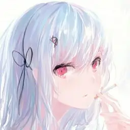 涵漾影视读者头像，白底薄荷绿描边